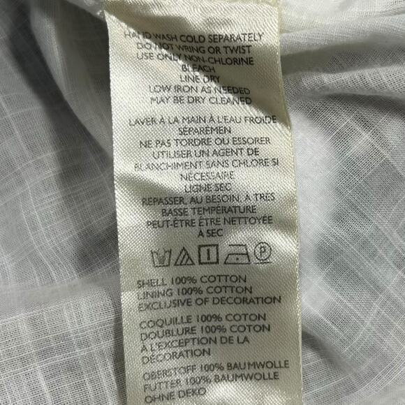 ANTHROPOLOGIE XxS Smocked Plaid Babydoll Mini Dress cottagecore Prairie Coquette - Picture 14 of 15